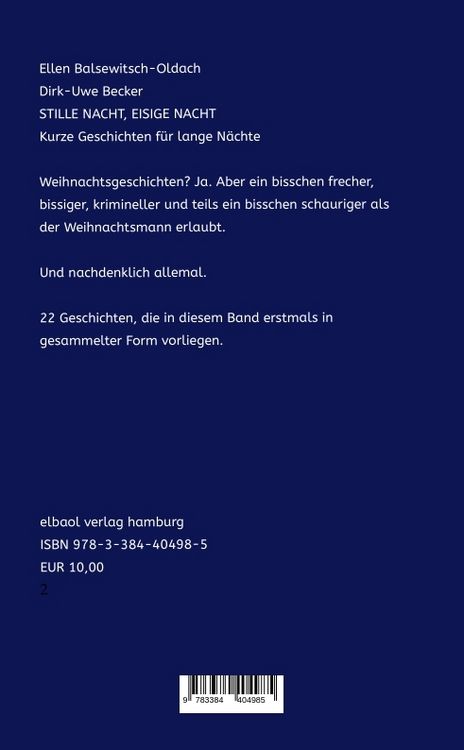 Produktbild: Stille Nacht, Eisige Nacht