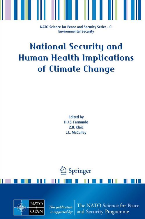 Produktbild: National Security and Human Health Implications of Climate Change