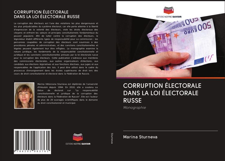Produktbild: Corruption &Eacute;lectorale Dans La Loi &Eacute;lectorale Russe