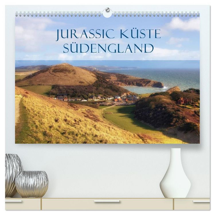 Produktbild: Jurassic K&uuml;ste - S&uuml;dengland (hochwertiger Premium Wandkalender 2026 DIN A2 quer), Kunstdruck in Hochglanz