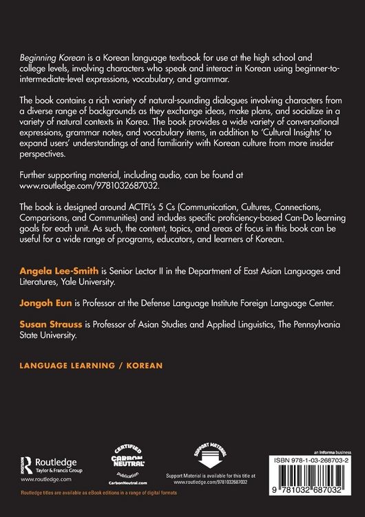 Produktbild: Beginning Korean