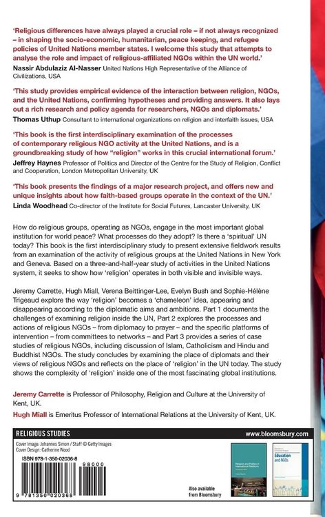 Produktbild: Religion, NGOs and the United Nations
