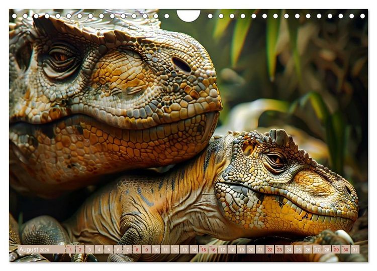 Produktbild: Dino-Babys (Wandkalender 2026 DIN A4 quer), CALVENDO Monatskalender