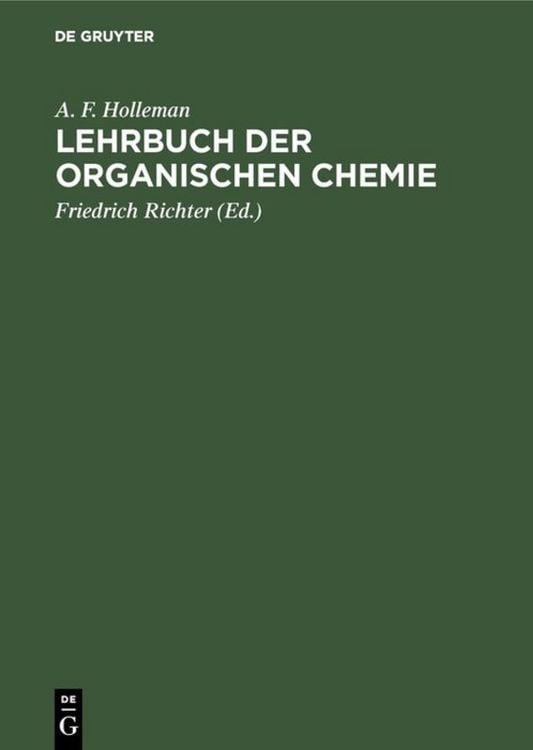 Produktbild: Lehrbuch der organischen Chemie