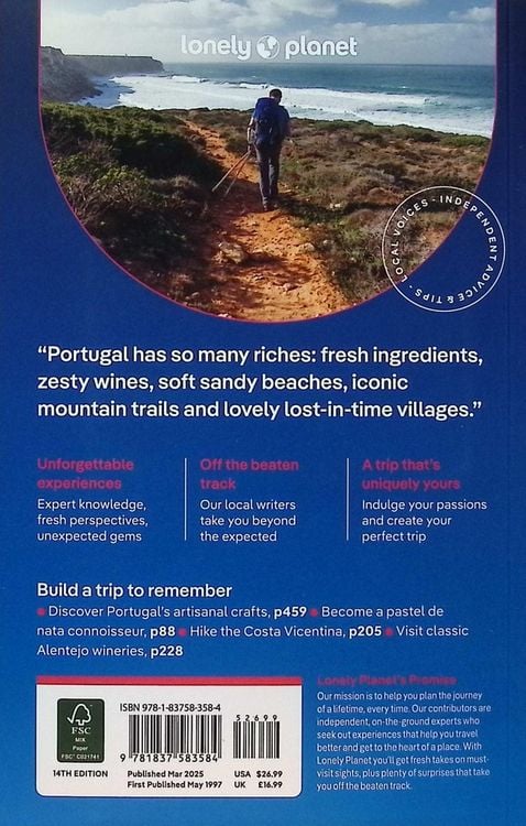 Produktbild: Lonely Planet Portugal
