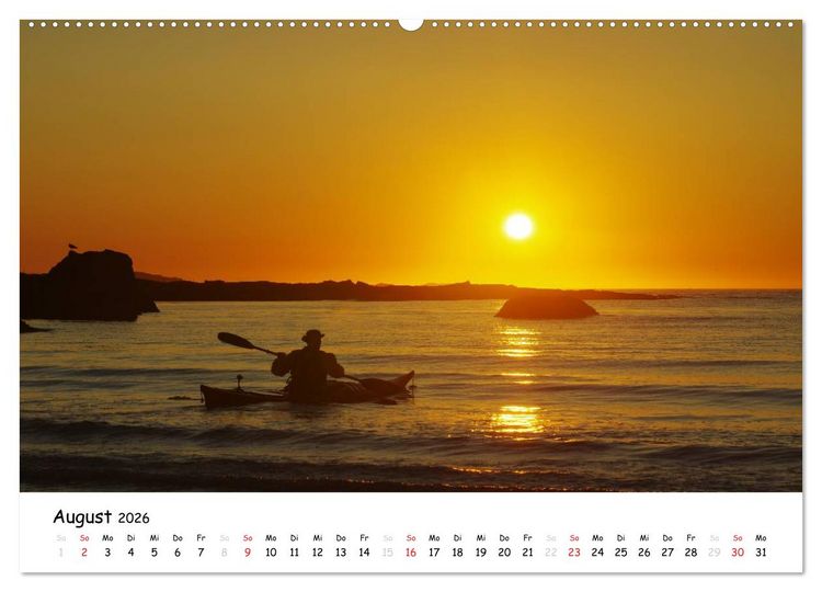 Produktbild: Die Lofoten - Magie des Lichtes (hochwertiger Premium Wandkalender 2026 DIN A2 quer), Kunstdruck in Hochglanz