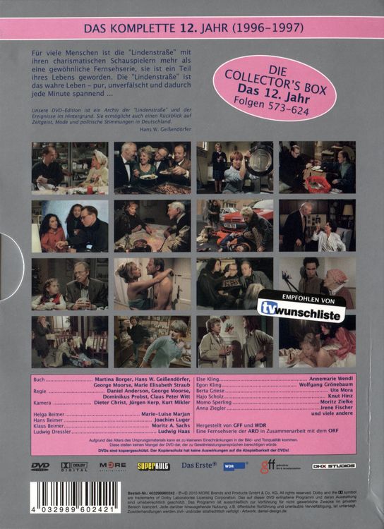 Produktbild: Lindenstra&szlig;e - Collector's Box 12/Folgen 573-624 [SE] [10 DVDs]