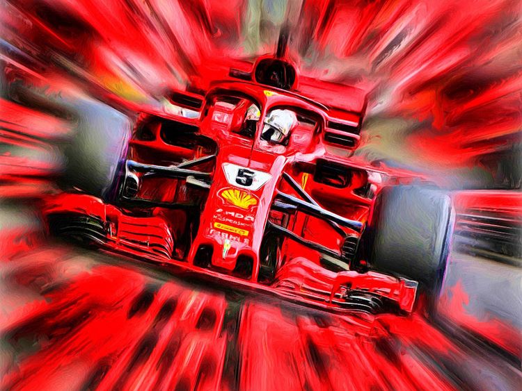 Produktbild: CALVENDO Puzzle Sebastian Vettel 1000 Teile Lege-Gr&ouml;&szlig;e 640 x 480 cm Foto-Puzzle Bild von Jean-Louis Glineur