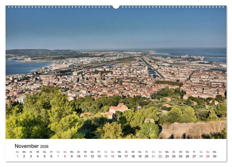 Produktbild: Frankreich- St&auml;dte und D&ouml;rfer des Languedoc-Roussillon (Wandkalender 2026 DIN A2 quer), CALVENDO Monatskalender