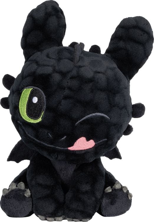 Produktbild: Schmidt Spiele 42839 - Dragons, Ohnezahn gl&uuml;cklich, Pl&uuml;sch, 18 cm