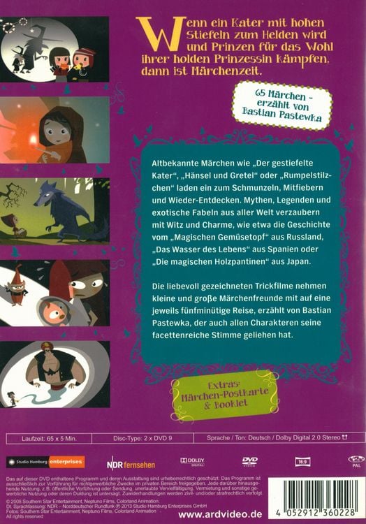 Produktbild: Sagenhaft: M&auml;rchen aus aller Welt - Ep. 1-65 [2 DVDs]
