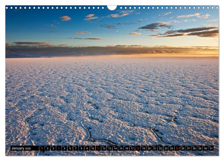 Produktbild: Bolivia Andean landscapes / UK-Version (Wall Calendar 2026 DIN A3 landscape), CALVENDO 12 Month Wall Calendar