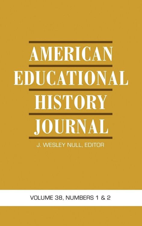 Produktbild: American Educational History Journal
