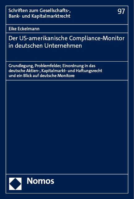 Produktbild: Der US-amerikanische Compliance-Monitor in deutschen Unternehmen