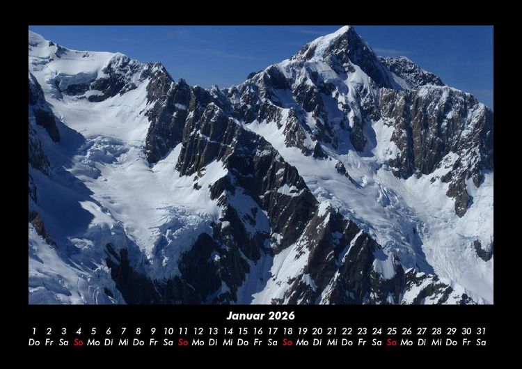 Produktbild: Berge 2026 Fotokalender DIN A3