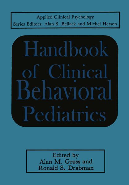 Produktbild: Handbook of Clinical Behavioral Pediatrics