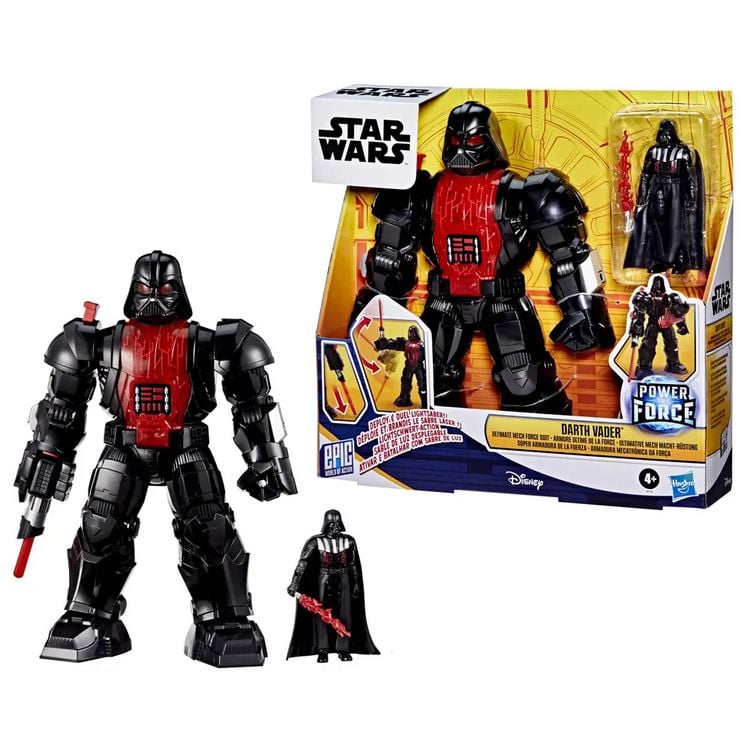 Produktbild: Star Wars Epic World Of Action Darth Vader Ultimative Mech Macht-R&uuml;stung