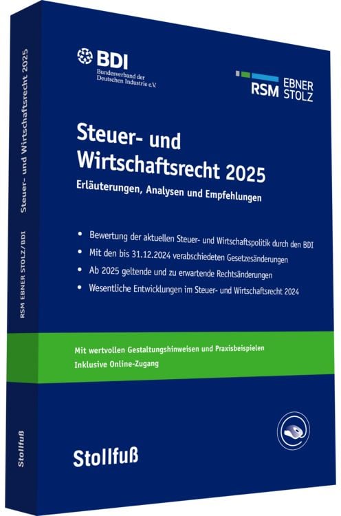 Produktbild: Steuer- und Wirtschaftsrecht 2025