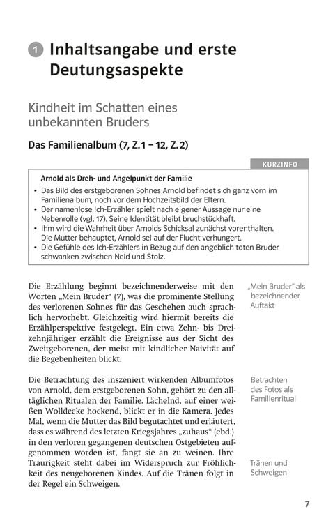 Produktbild: Klett Lekt&uuml;rehilfen Hans-Ulrich Treichel, Der Verlorene