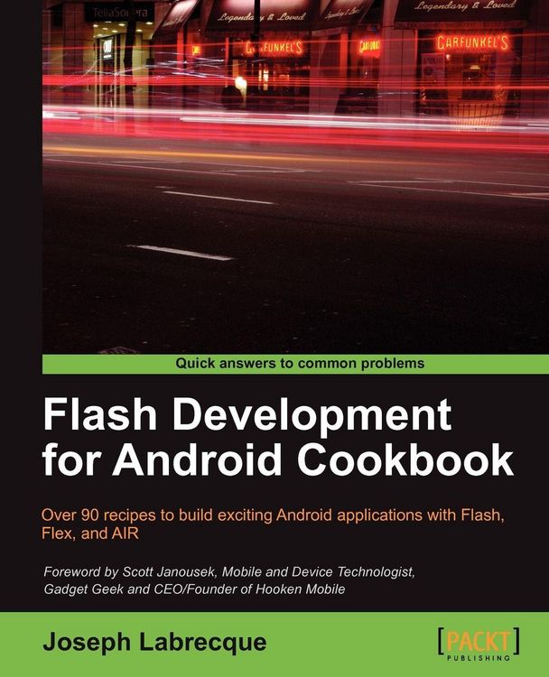 Produktbild: Flash Development for Android Cookbook