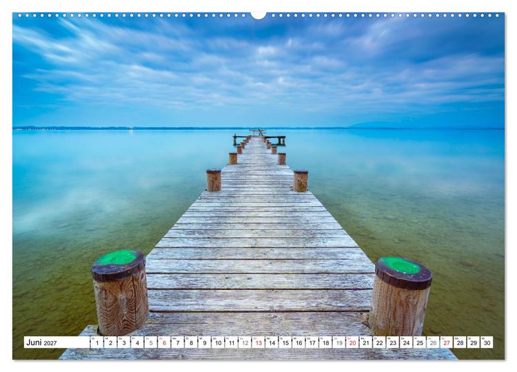 Produktbild: Der Chiemsee - Ansichten zum Tr&auml;umen (Wandkalender 2027 DIN A2 quer), CALVENDO Monatskalender