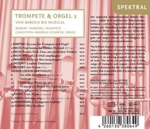 Produktbild: Trompete & Orgel Vol.2-Von Barock bis Musical