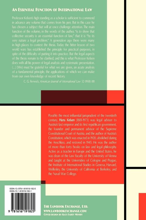 Produktbild: Collective Security Under International Law