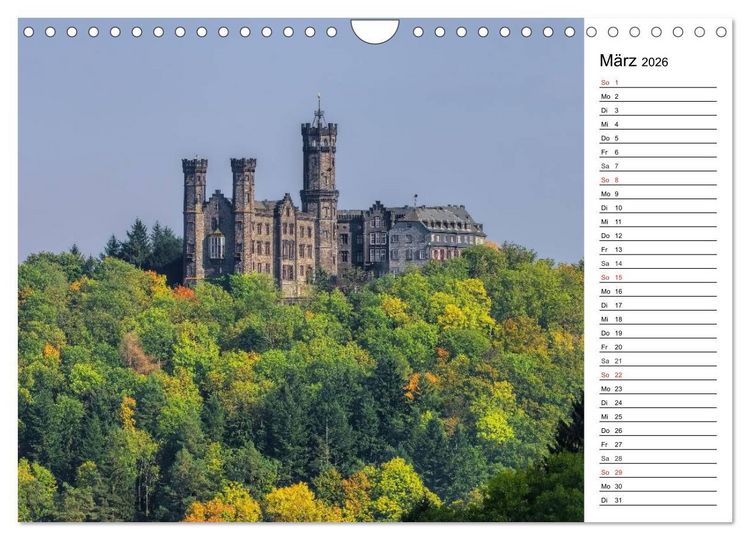 Produktbild: Die Lahn - Zauberhafte Orte rund um Limburg (Wandkalender 2026 DIN A4 quer), CALVENDO Monatskalender