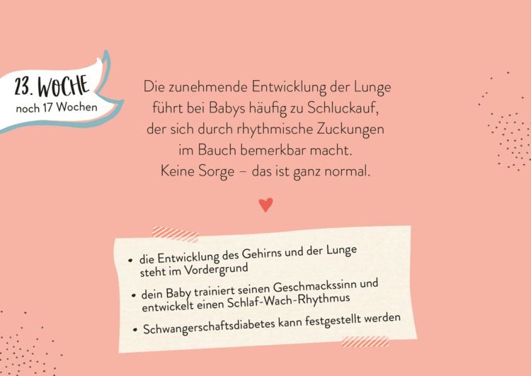 Produktbild: Ein kleines Wunder w&auml;chst heran.