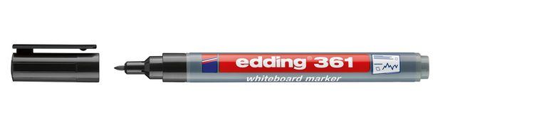 Produktbild: Edding Whiteboardmarker 361 schwarz