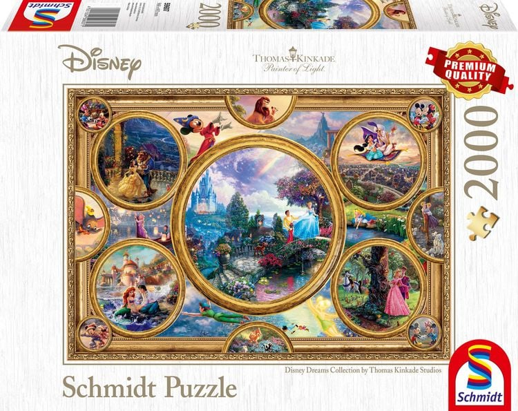 Produktbild: Puzzle Schmidt Spiele Disney Dreams Collection 2000 Teile
