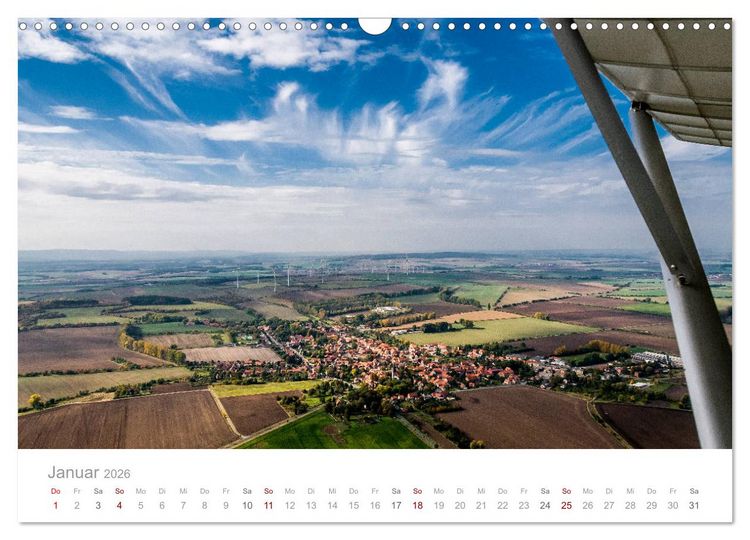 Produktbild: Harzvorland Luftbilder 2026 (Wandkalender 2026 DIN A3 quer), CALVENDO Monatskalender