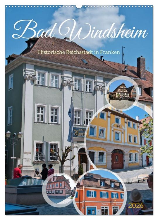 Produktbild: Bad Windsheim - Historische Reichsstadt in Franken (Wandkalender 2026 DIN A2 hoch), CALVENDO Monatskalender