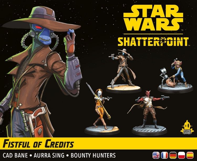 Produktbild: Star Wars Shatterpoint - Fistful of Credits (Squad-Pack F&uuml;r eine handvoll Credits) DE/EN/ES/FR/PL