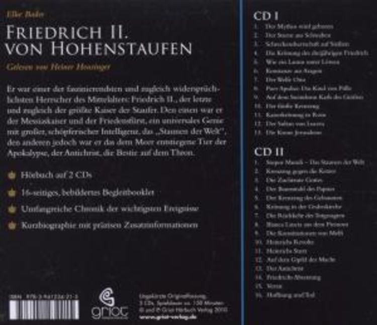 Produktbild: Friedrich II. von Hohenstaufen