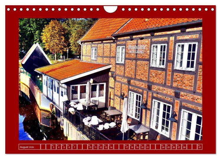 Produktbild: 625 Jahre Otterndorf - Gr&uuml;ne Stadt am Meer (Wandkalender 2026 DIN A4 quer), CALVENDO Monatskalender