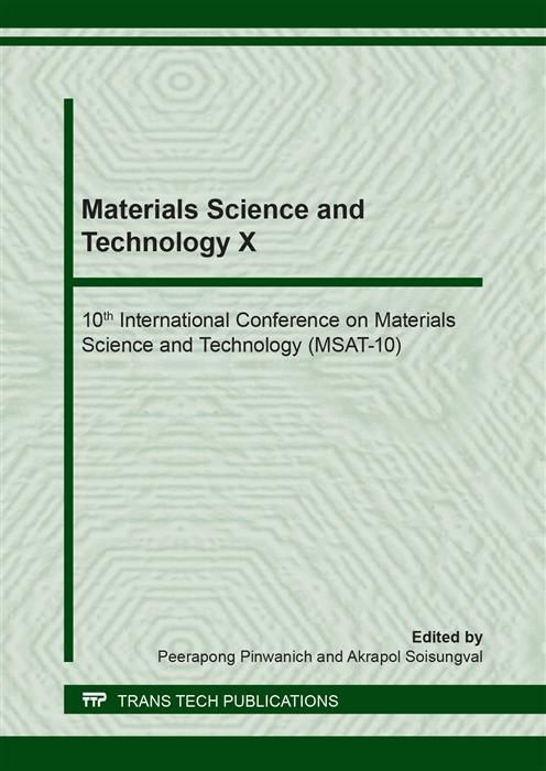 Produktbild: Materials Science and Technology X