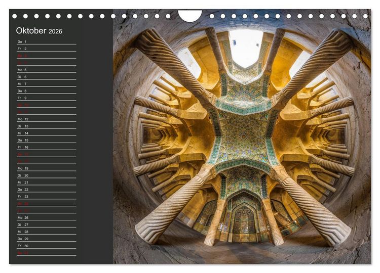Produktbild: Orientalische Architektur - Verzaubernd (Wandkalender 2026 DIN A4 quer), CALVENDO Monatskalender