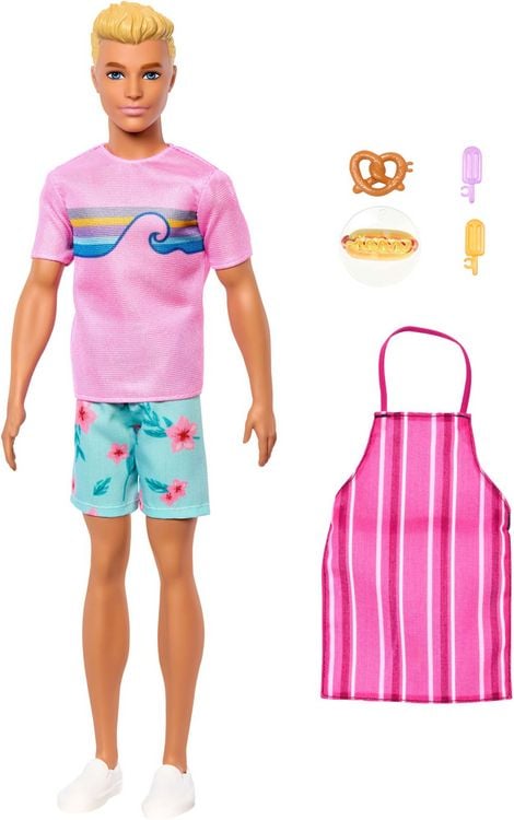 Produktbild: Barbie Mysteries: Mission Strand Ken Puppe und Zubeh&ouml;r