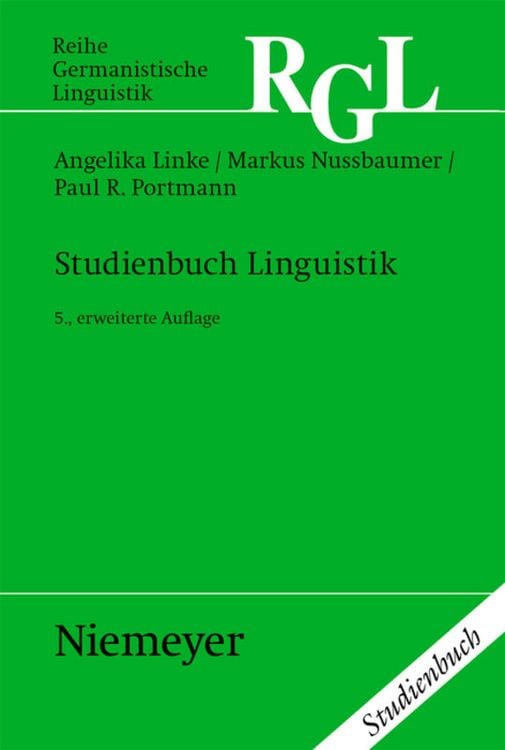Produktbild: Studienbuch Linguistik