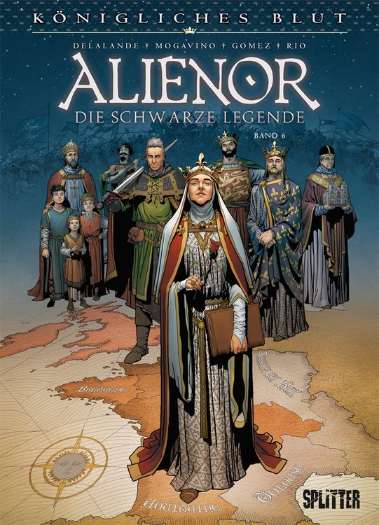 Produktbild: K&ouml;nigliches Blut &ndash; Alienor. Band 6
