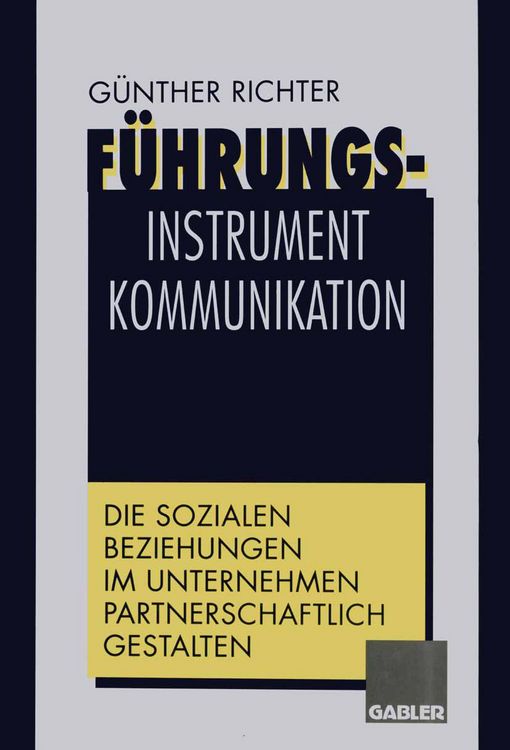 Produktbild: F&uuml;hrungsinstrument Kommunikation