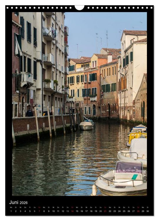 Produktbild: Venedig &ndash; La Romantica (Wandkalender 2026 DIN A3 hoch), CALVENDO Monatskalender