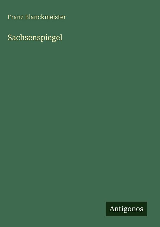Produktbild: Sachsenspiegel