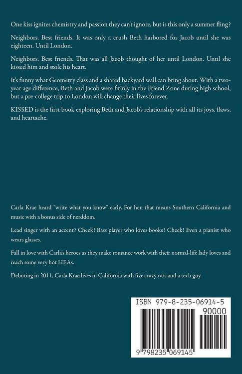 Produktbild: Kissed (Jacob and Beth's Rockstar Life #1)