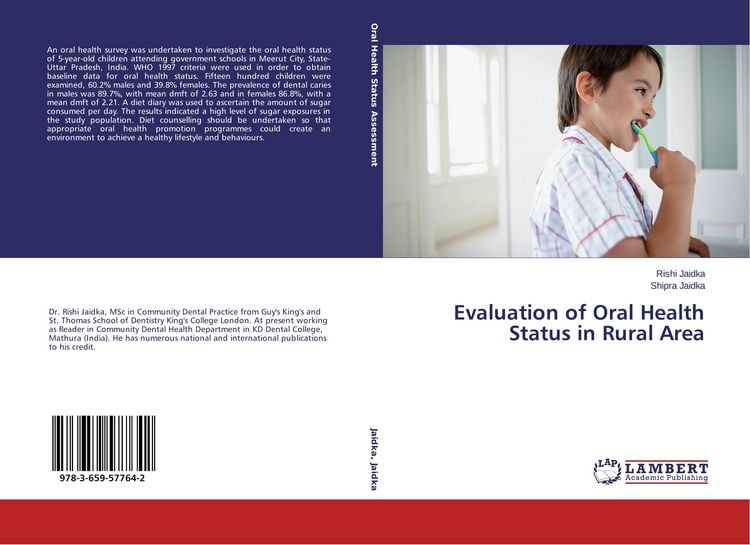 Produktbild: Evaluation of Oral Health Status in Rural Area