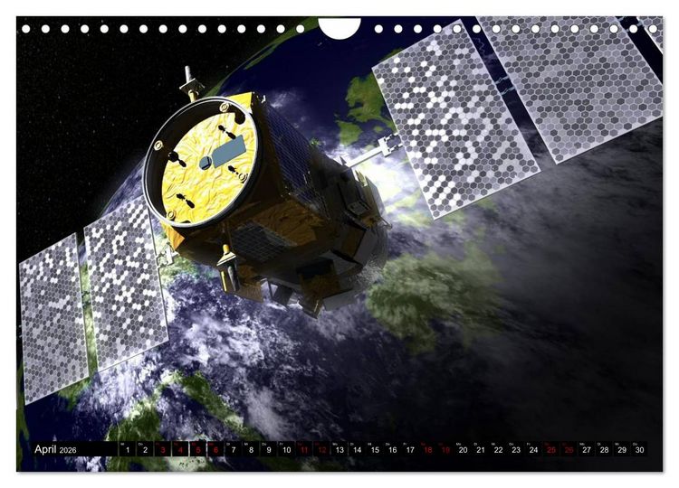 Produktbild: Auftrag im Weltall. Astronauten und Raumfahrt (Wandkalender 2026 DIN A4 quer), CALVENDO Monatskalender