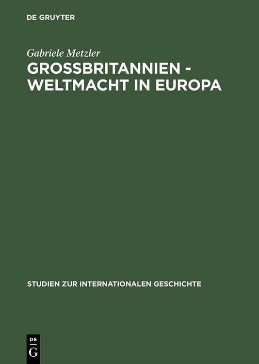 Produktbild: Gro&szlig;britannien - Weltmacht in Europa
