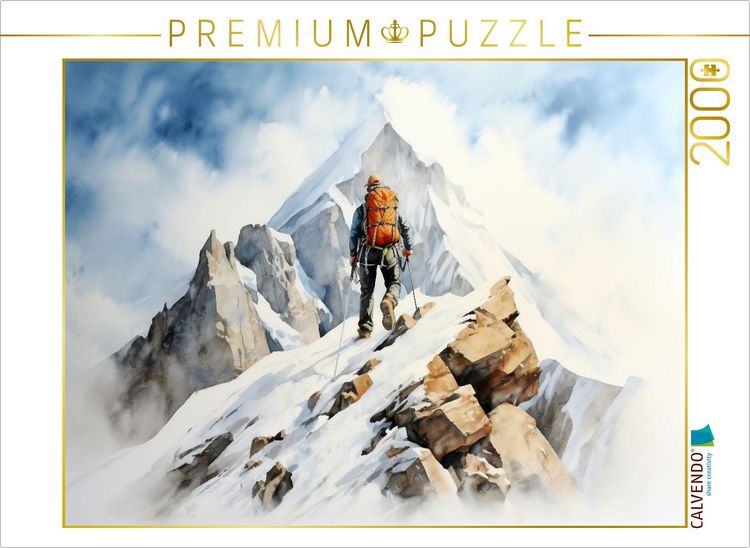 Produktbild: CALVENDO Puzzle Ein Motiv aus dem Kalender "Die Magie der Bergwelt" | 2000 Teile Lege-Gr&ouml;&szlig;e 90x67cm Foto-Puzzle f&uuml;r gl&uuml;ckliche Stunden