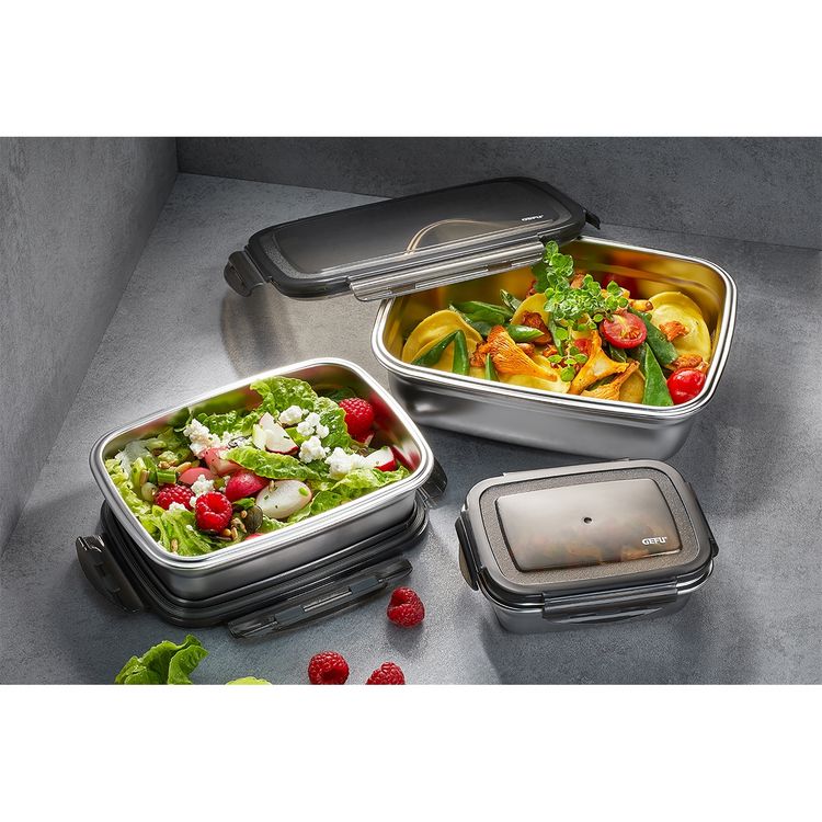 Produktbild: GEFU Frischhaltedosen-Set PREPPO, 3-teilig Frischhaltedosen-Set PREPPO, 3-teilig